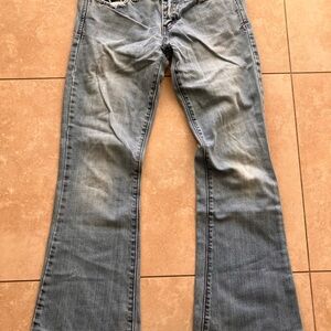 Abercrombie & Fitch Light Blue Flare Jeans